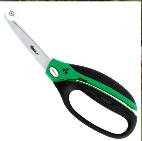 9'' Miracle-Gro Spring Assisted Shear Scissors Titanium Bonded