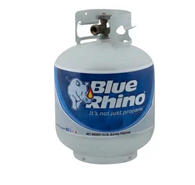 Empty Propane Tank - Blue Rhino 20 lb