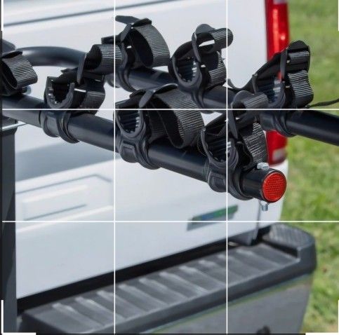 New 4 Bike Carrier 120lb Hitch-Mounted Folding