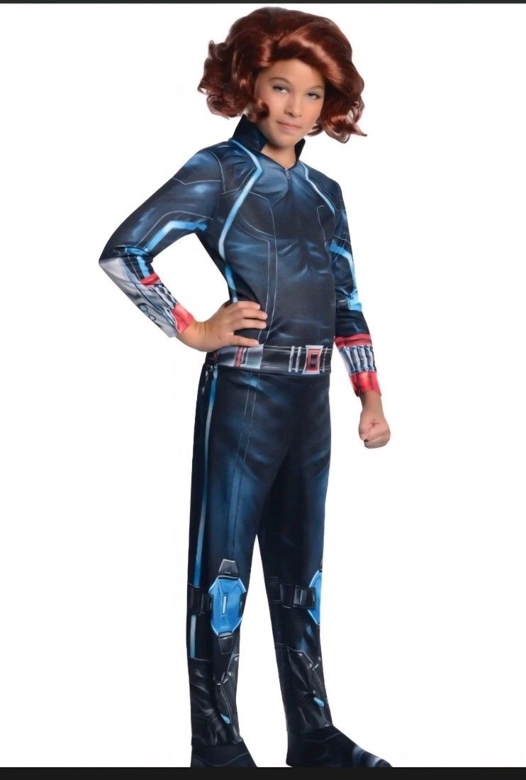 Kid's Halloween Marvel Black Widow Costume - Large (12-14)