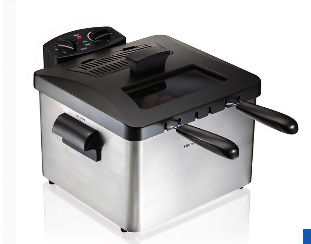 Hamilton Beach Professional Style Deep Fryer w/ 2 Baskets