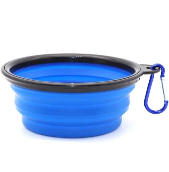 Collapsible Portable Travel Pet Bowl 12 Ounce