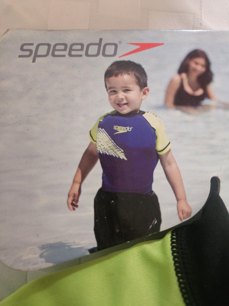 NEW Speedo Kids UV 50 2-Piece Flotation Suit S/M - photo 2