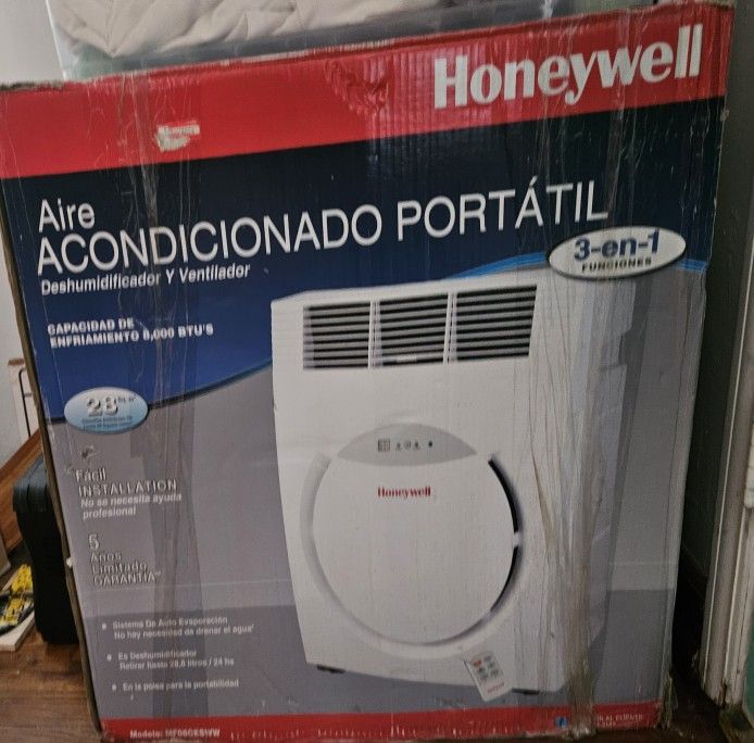Honeywell Portable Air Conditioner NEW 3 In 1 8000btu