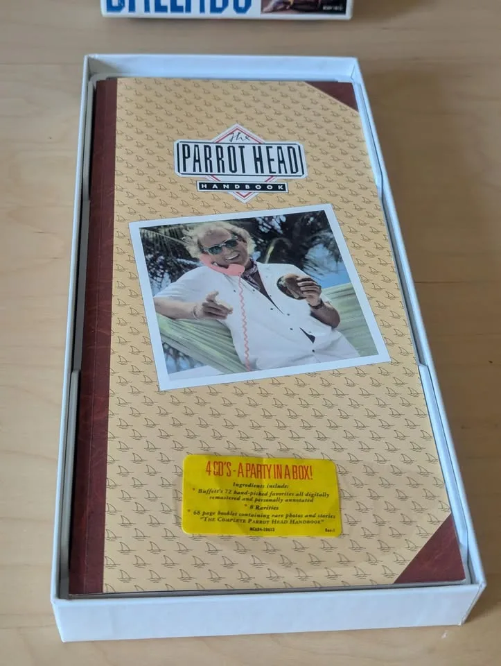 JIMMY BUFFETT 4 CD BOX SET image indicator(4)