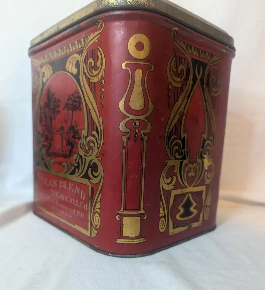 Ocean Blend Tea Co Ltd TIN - 1930's Original image indicator(4)