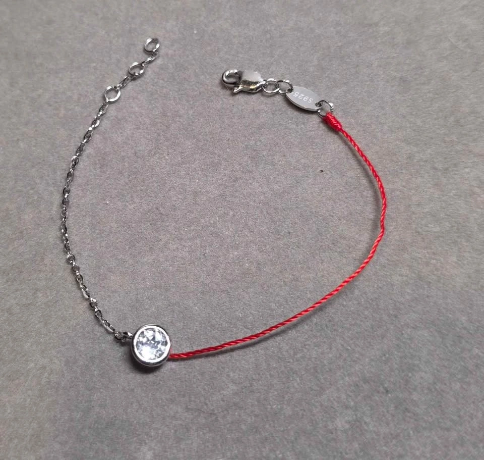 New Moissanite 1 carat Sterling Silver bracelet - photo 3