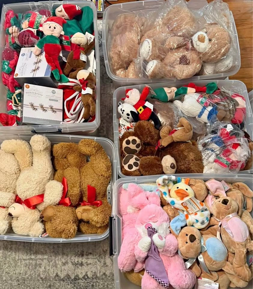 Large Lot of Brand New Stuffed Animals