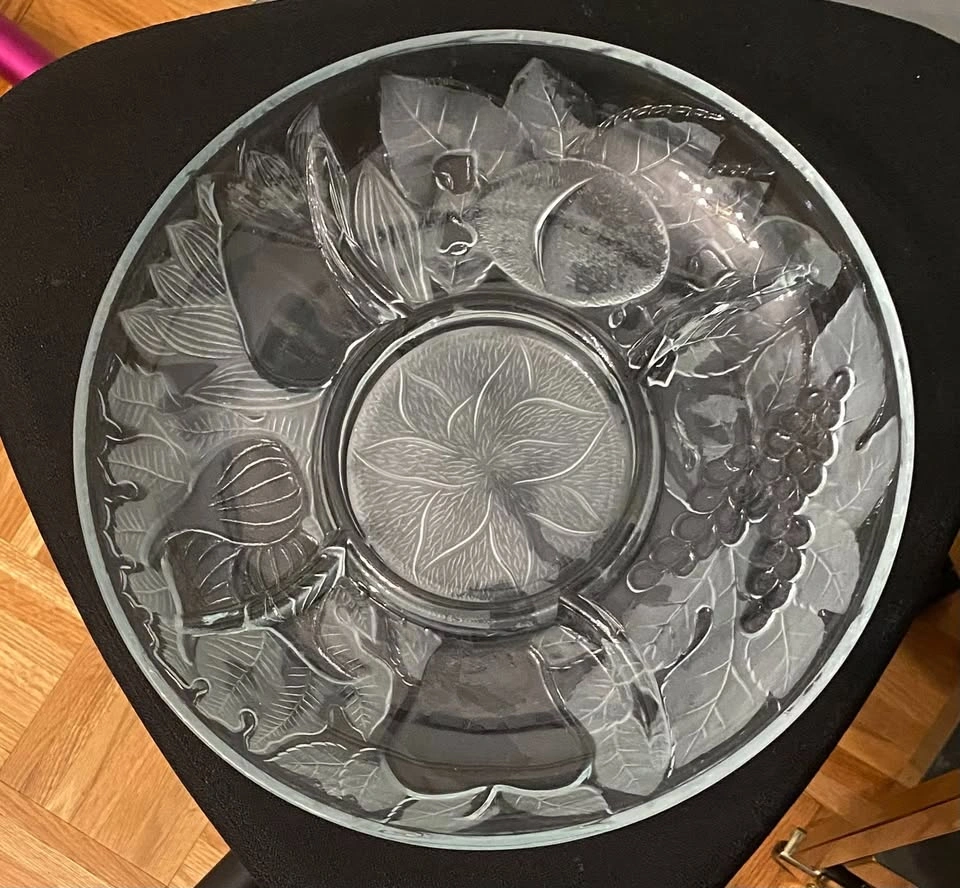 Crystal Dry Fruit Plate, 5 Compartments - photo 2