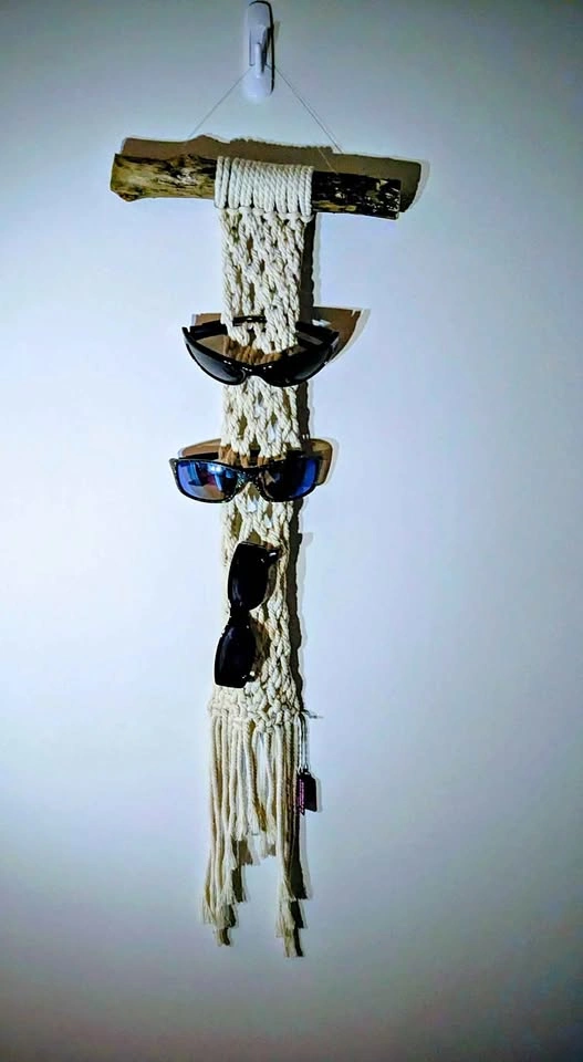 Macrame Sunglasses Holder