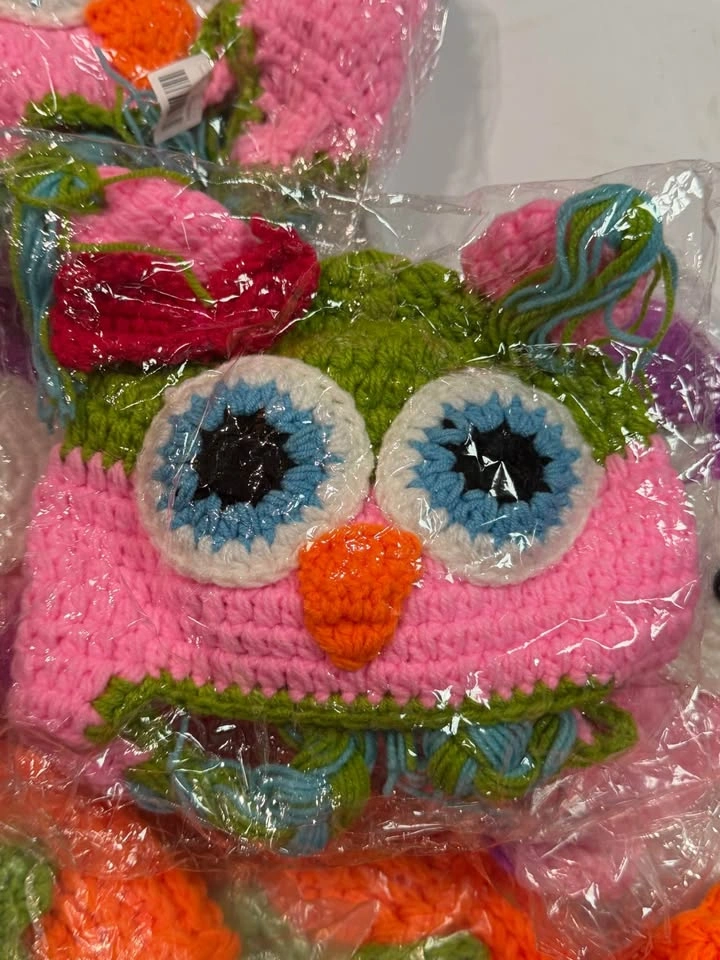 Baby Hats: Owl & Pumpkin Beanies - photo 2