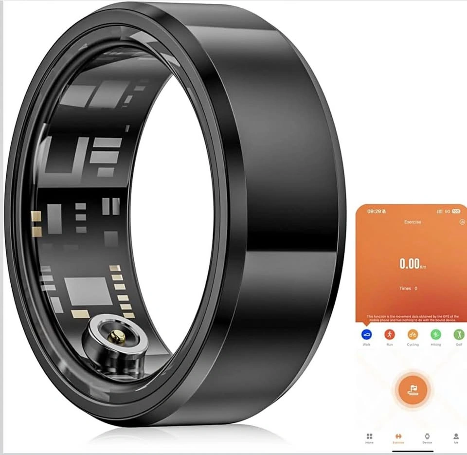 Smart Ring Fitness Tracker for Man and Woman