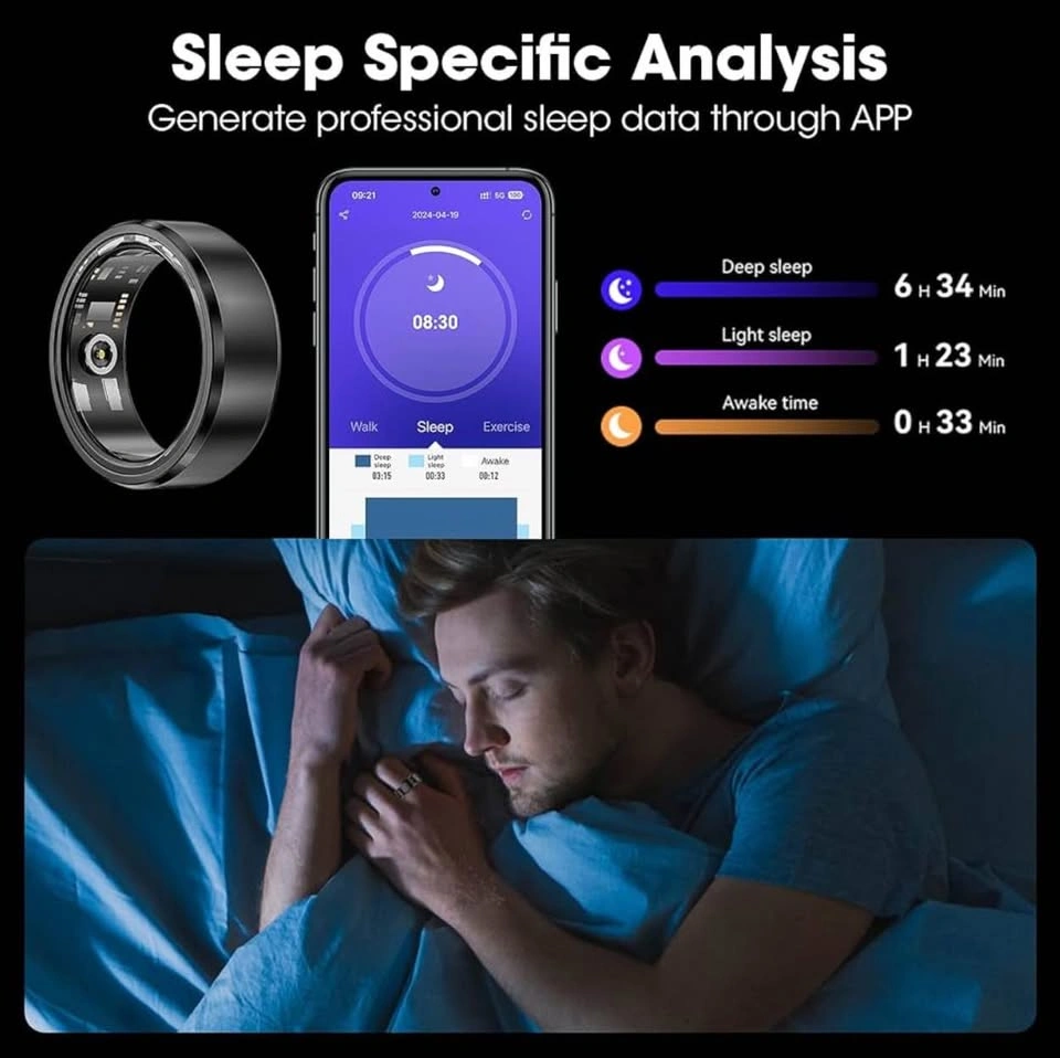 Smart Ring Fitness Tracker for Man and Woman - photo 3