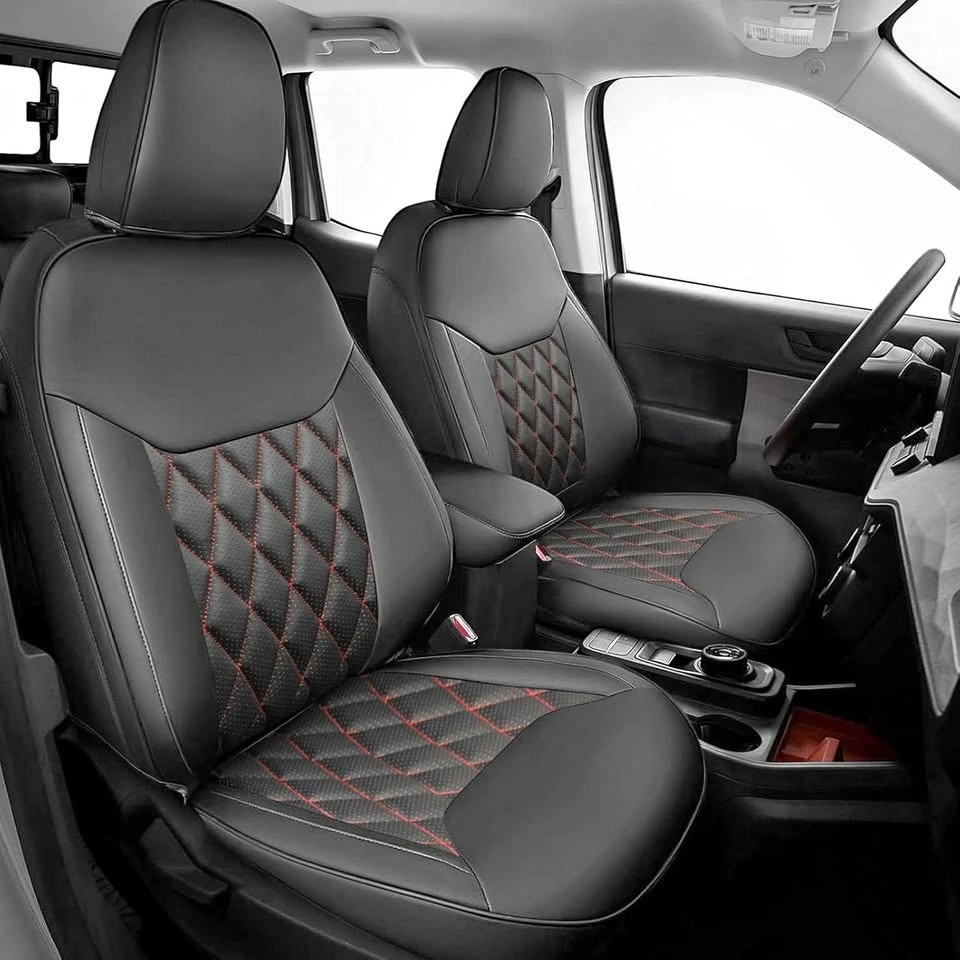 Ford Maverick 2022-2025 Front Leather Seat Covers w/ Rear Armres