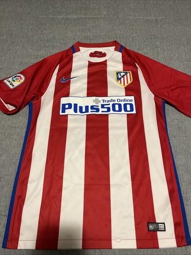 Atletico Madrid 2016/17 Home Jersey With La Liga Patch