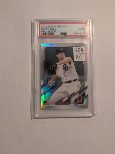 casey mize rookie PSA 9