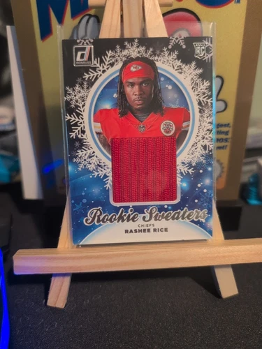 Donruss Rookie Sweaters Rasheed Rice Christmas