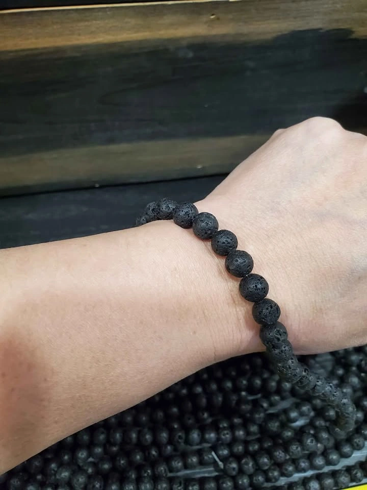 Lava Stone 8mm Beads Strands for DIY Jewelry $5/Strand - photo 2