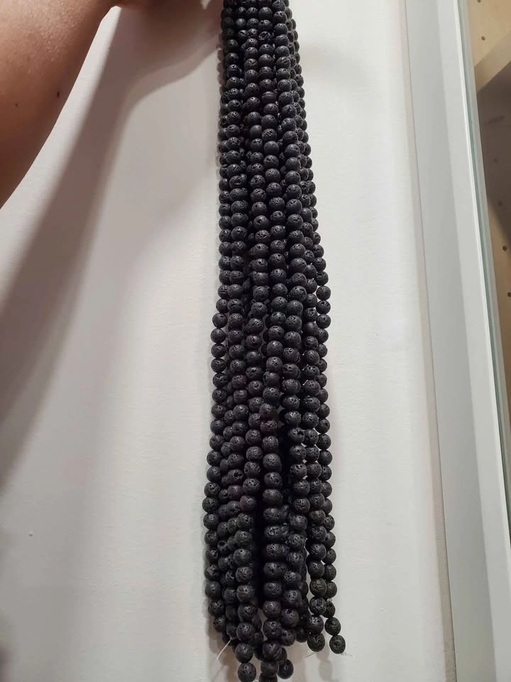 Lava Stone 8mm Beads Strands for DIY Jewelry $5/Strand - photo 3