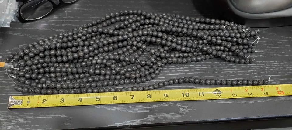 Lava Stone 8mm Beads Strands for DIY Jewelry $5/Strand - photo 4