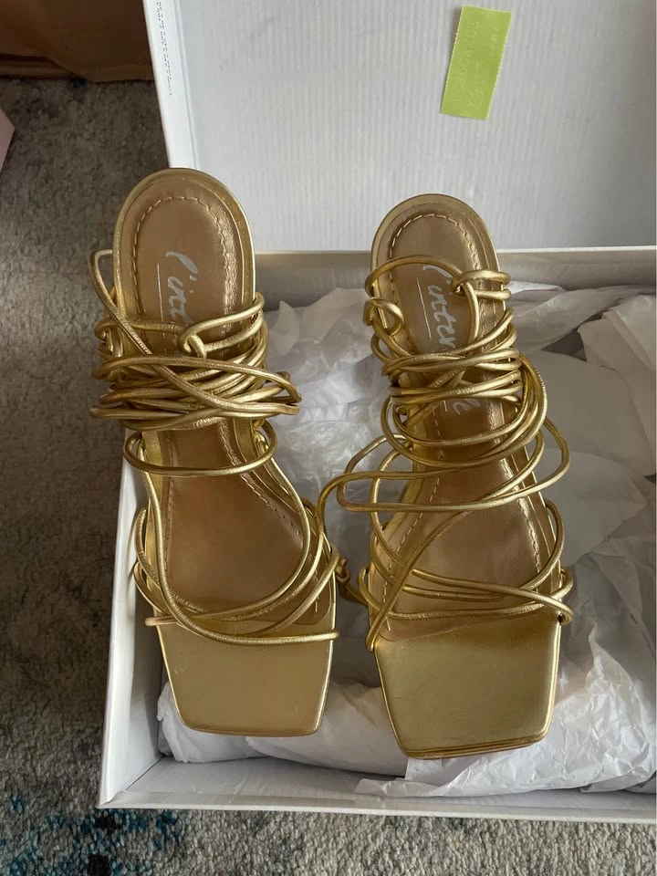 BNIB L’intervalle Lace-up Platform Sandals - photo 4