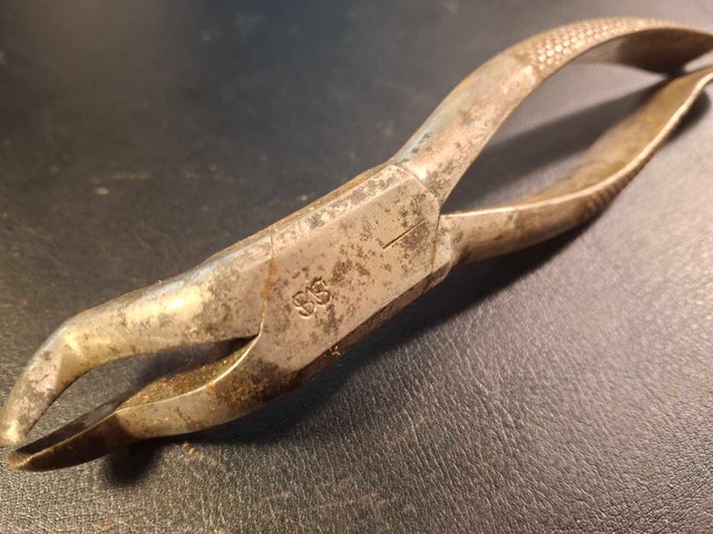Old Dental Extraction Forcep 7" - photo 2