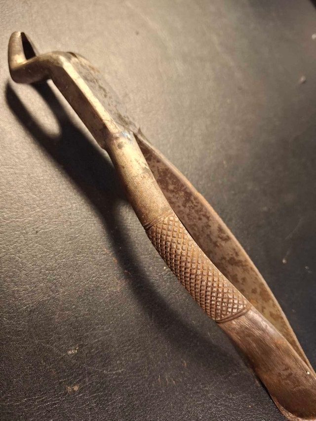 Old Dental Extraction Forcep 7" - photo 4
