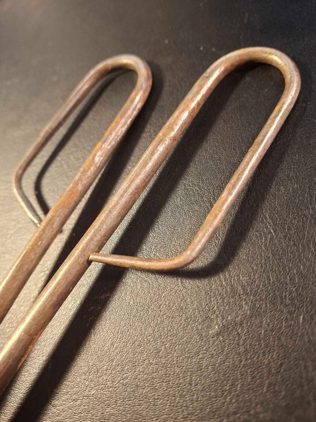 Steel Tongs 9" - blacksmithing or metalworking - photo 3