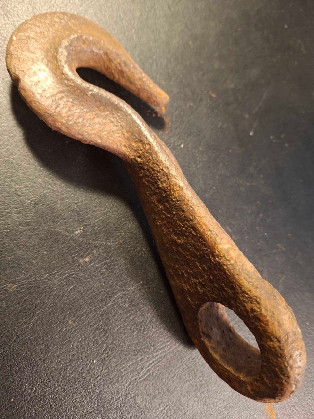 Vintage Cast Iron Hook - photo 2