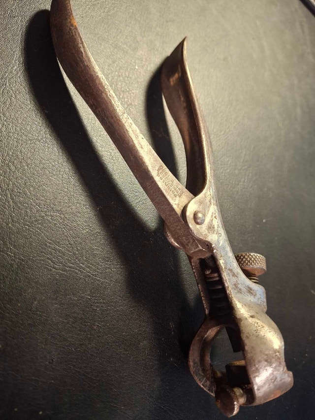Old Morrill Saw Set Tool - photo 2