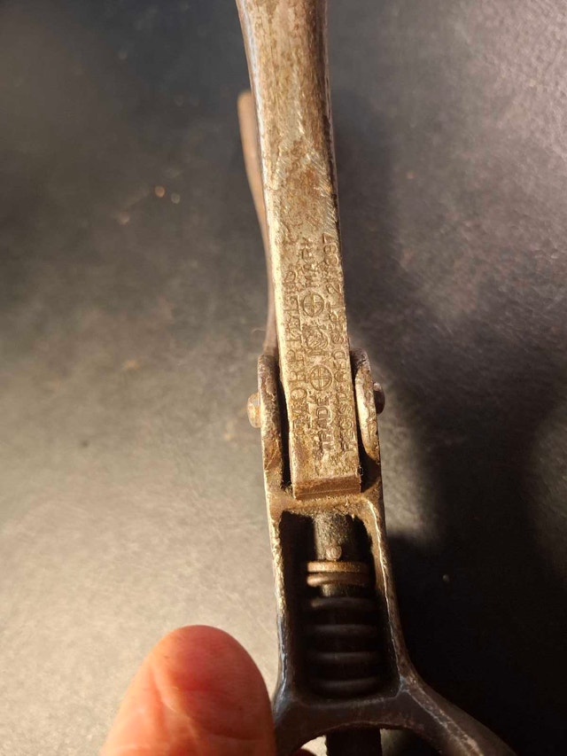 Old Morrill Saw Set Tool - photo 3