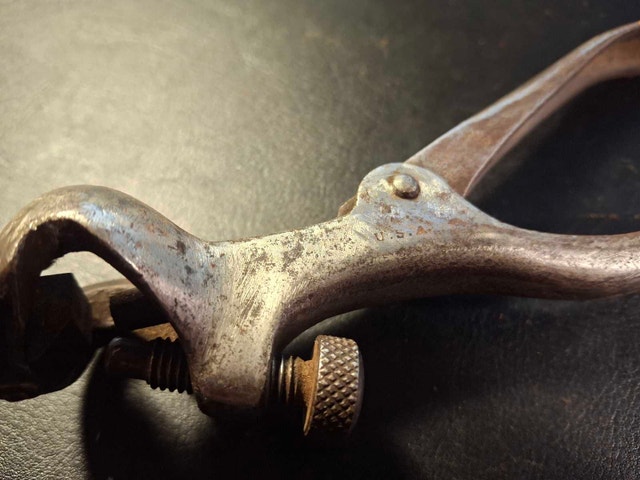 Old Morrill Saw Set Tool - photo 5