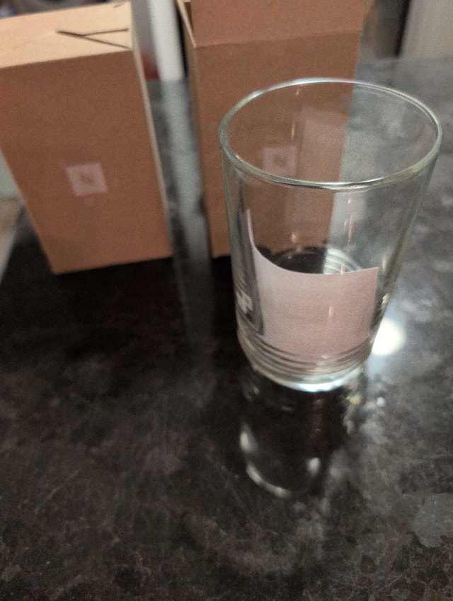 2 Nespresso Glasses