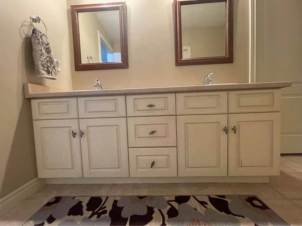 Double Sink Vanity - 77" Length - photo 2