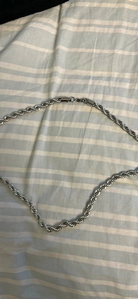 7mm 24 inch Rope Chain