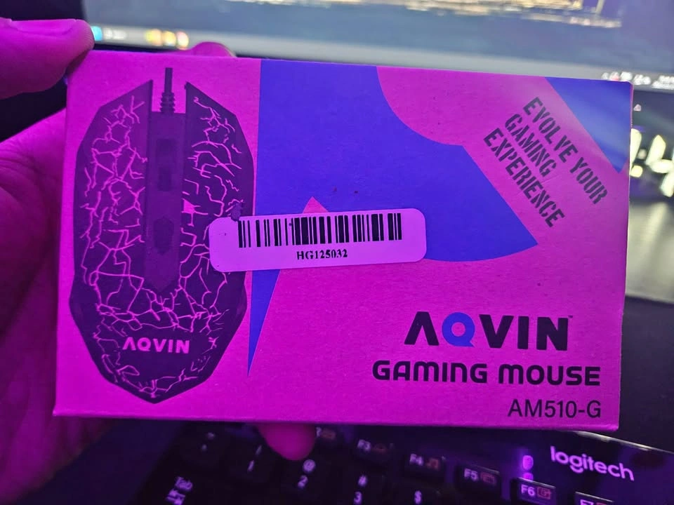 AQVIN Ergonomic Gaming Mouse - New - $20