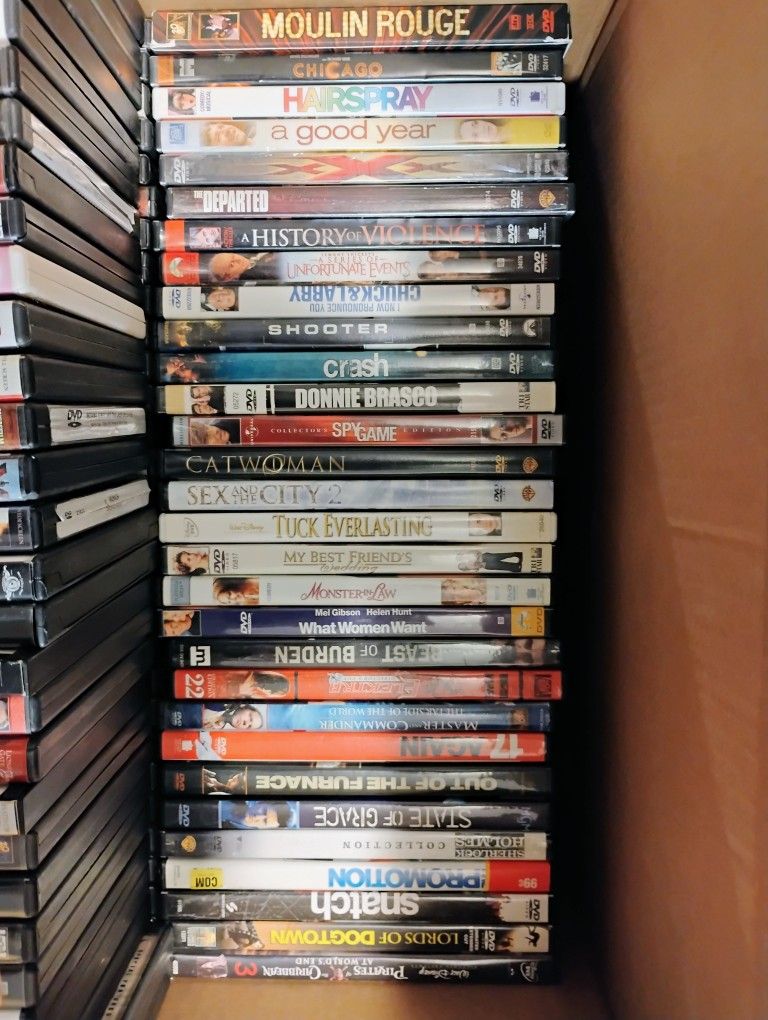 Lot Of 100 Plus Dvd Movies