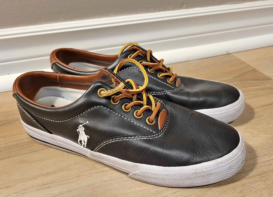 Polo Ralph Lauren Mens Sneakers Size 7/EU40 Leather