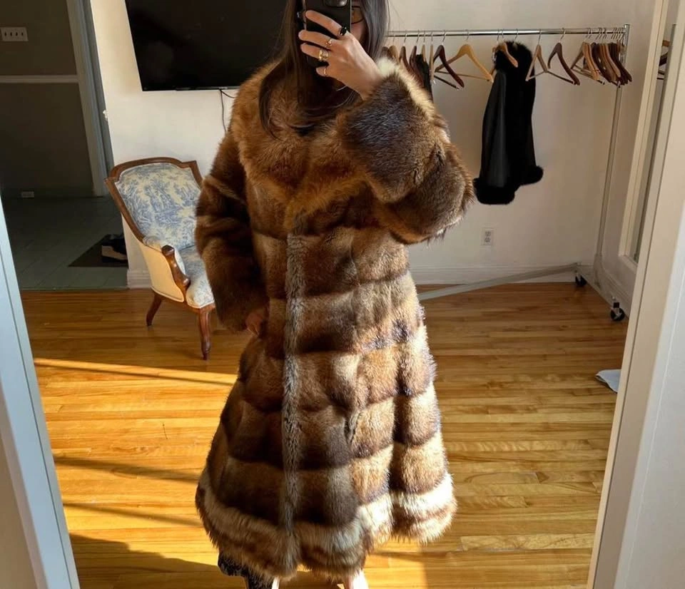 Vintage Fur Coat - Soft, Full Length and Luxurious - photo 5