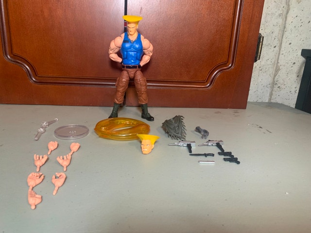 Gi Joe Classified Series Guile (Street Fighter Custom)