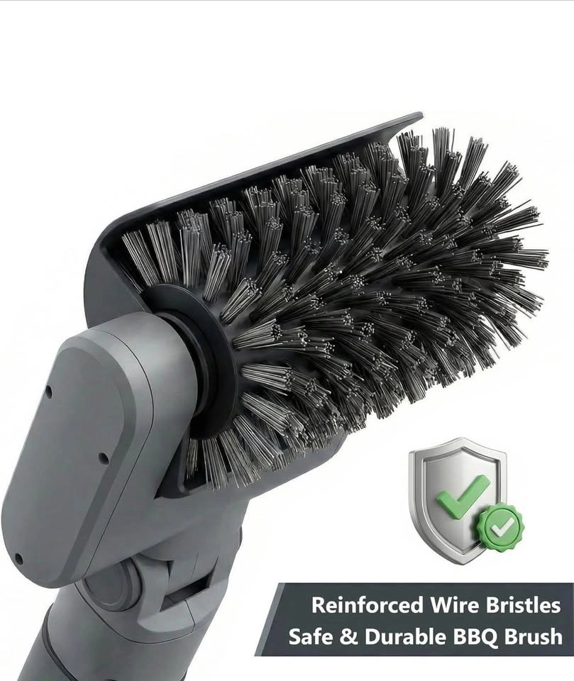 Electric Grill Brush 3-in-1 Kit – Cordless BBQ Cleaner with Rein - photo 3
