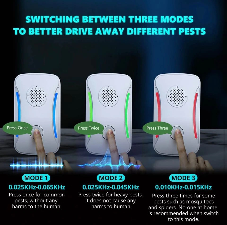 Upgraded 6 Packs Ultrasonic Pest Repeller Indoor - photo 4