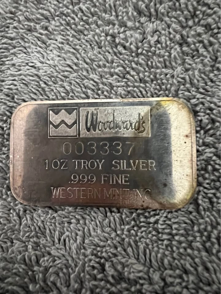 .999 1oz Vintage Silver Bar - photo 2
