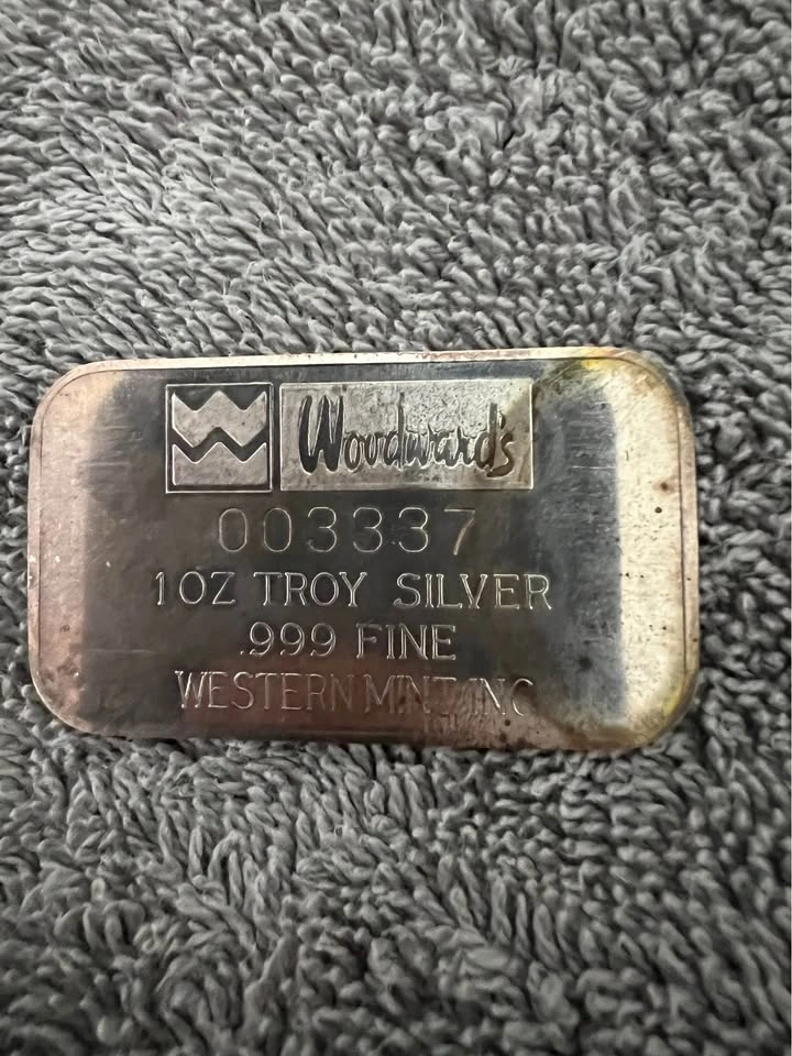 .999 1oz Vintage Silver Bar - photo 3