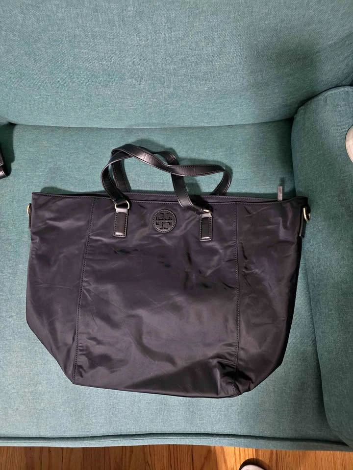 Tory Burch Ella Tote Bag - Black (Original)