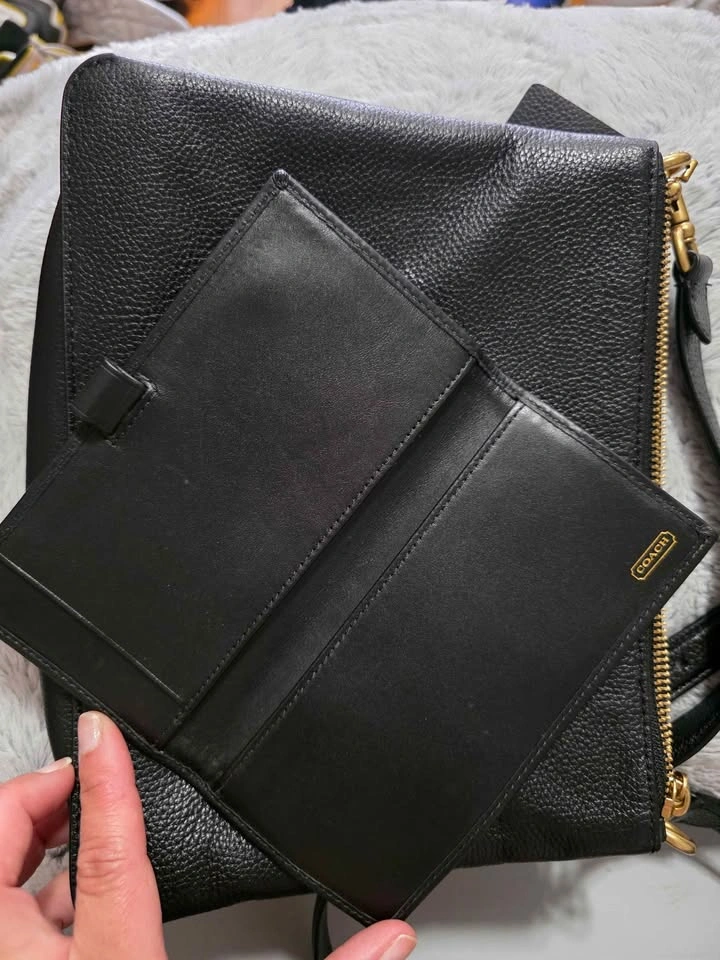 Coach Jordan Double Zip Crossbody + Wallet Set - Original - photo 4