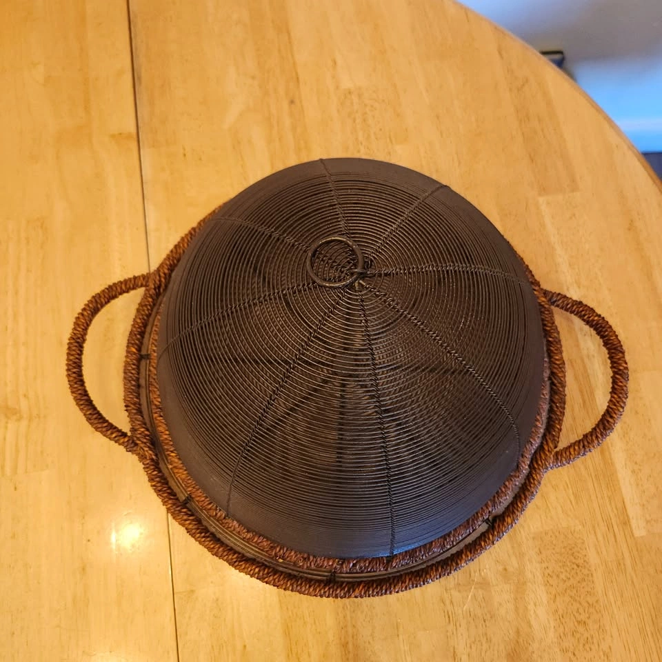 Domed Wire Food Cover With Matching Tray - photo 5