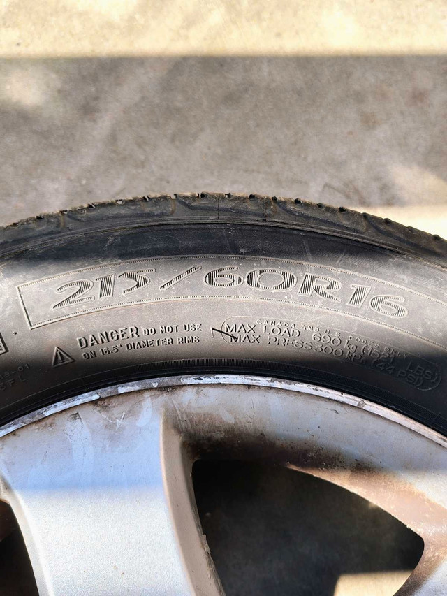215/60/R16 Michelin Premier A/S Tires and Rims - photo 2