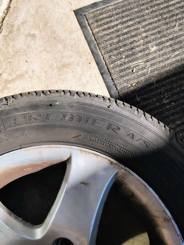 215/60/R16 Michelin Premier A/S Tires and Rims - photo 4