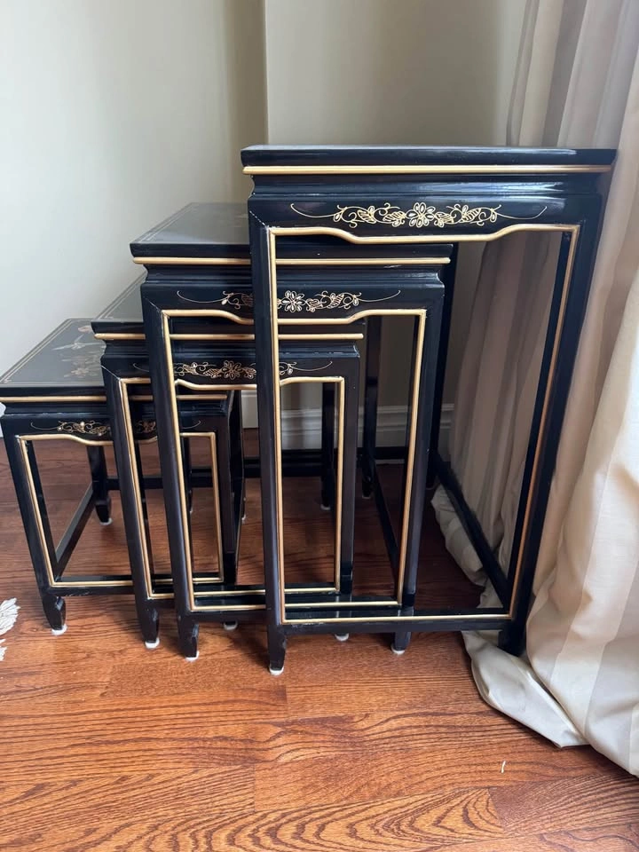 Chinese Design Side Tables - photo 2